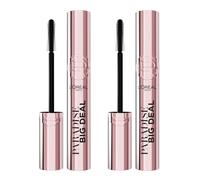 L'Oréal Paris - Mascara Volume Modulable - Formule Légère - Application Uniforme - Sans Paquet - Paradise Big Deal - Couleur : Noir - Lot de 2