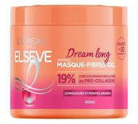 L'OREAL PARIS - Masque Réparateur Intense pour Cheveux Longs Abîmés, Texture Pro-Collagène (400 mL) - Le Lot De 3