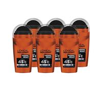 L'Oréal Men Expert Thermic Resist Lot de 6 déodorants rollers 50 ml