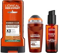 L'Oréal Paris Men Expert Barber Club Kit Soin Barbe 30ml 300ml 50ml