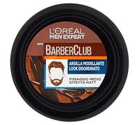L'Oréal Paris Men Expert Barber Club Pâte à modeler effet mat pour un look désordonné pour cheveux courts, moyens et longs 75 ml