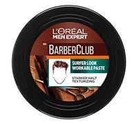 L'Oréal Paris Men Expert Barber Club Surfer Look Workable Lot de 3 pots de pâte à cheveux 75 ml chacun