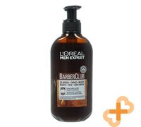 L'Oreal Paris Men Expert Barbier Club Barbe Visage Et Cheveux Lavage 250 ML