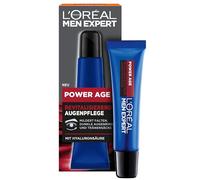 L'Oréal Paris Men Expert Crème contour des yeux anti-âge pour homme à l'acide hyaluronique Convient aux peaux fatiguées et mates Power Age 1 x 15 ml