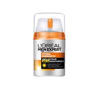 L'Oréal Paris Men Expert Crème hydratante protectrice anti-fatigue avec SPF 15 pour homme 50 ml Hydra Energetic Hydra avec vitamine C*, pour peaux fatiguées et sèches, hydrate et protège la peau