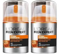 L'Oreal Paris Men Expert Gel Ultra Moisturising Anti-Fatigue Hydra Energetic - 50 ml (Lot de 2)