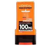 L'ORÉAL Paris Men Expert Hydra Energetic Gel Douche Homme, Taurina Effet Réveil immédiat, 300 ml