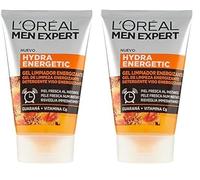L'Oreal Paris Men Expert - Hydra Energetic gel limpiador energizante para hombres - 100 ml (Lot de 2)