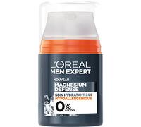 L'Oréal Paris Soin hydratant 24h Magnesium Defense – Hypoallergénique 0% – 50 ml