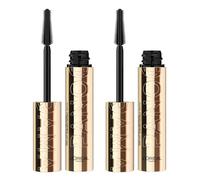 L'Oréal Paris Panorama Mascara Volumateur Couleur Noire avec Complexe Stretchflex Effet d'agrandissement sans grumeaux Convient aux Yeux Sensibles - 2 Mascaras