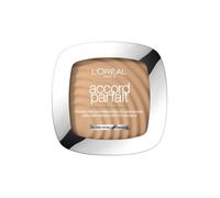 L'Oréal Paris Poudre fondante perfectrice – Pigments minéraux & acide hyaluronique – Beige Doré 9 g