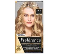 L'Oréal Paris Préférence coloration cheveux Teinte 8.3 Blond doré clair 1 pièce