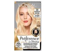 L'Oréal Paris Préférence Le Blonding Teinture Capillaire 01 Blond Très Clair Naturel