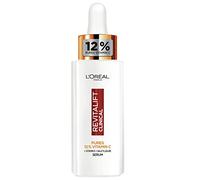 L'Oréal Paris Pures Sérum 12% vitamine C pour femme : amélioration du teint avec 12% de vitamine C pure + vitamine E + acide salicylique Revitalift Clinical 1 x 30 ml