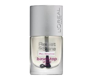 L'Oréal Paris Resist & Shine Pro Kératine Vernis à ongles Base et Top coat 9 ml