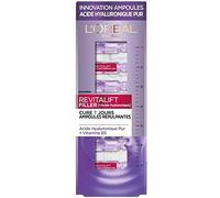 L'Oréal Paris - Revitalift Filler - 7 Ampoules Anti-Rides Repulpantes à l'Acide Hyaluronique Pur - Cure Anti-Âge 7 Jours - Hydratation Intense - Pour Tous Types de Peaux - 7 x 1 ml