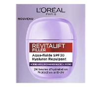 L'Oréal Paris Soin hydratant repulpant Revitalift Hyaluron Aqua-Fluide SPF30 2% niacinamide 40 ml