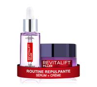 L'Oréal Paris Revitalift Filler Coffret Anti-Âge Sérum Repulpant à l'Acide Hyaluronique 30ml + Crème Jour Volumatrice 50ml