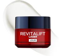 L'Oréal Paris Revitalift Laser Crème Jour Anti-Âge Triple Action 50ml | Pro-Rétinol Vitamine C, Redensifie & unifie teint, Texture légère non grasse, Tous types de peau