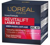 L'Oréal Paris Revitalift Laser X3 crème de nuit, anti-âge, 50 ml