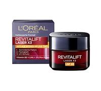 L'Oréal Paris Revitalift Laser X3 Soin de jour SPF 20 Soin du visage anti-âge triple action avec vitamine B3 & Pro-Xylane 50 ml