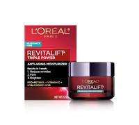 L'Oréal Paris Revitalift Soin du visage Revitalift Triple Power Crème sans parfum avec Pro Retinol, Acide Hyaluronique et Vitamine C 50 ml