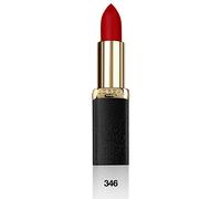 L'Oréal Paris - Rouge à Lèvres Color Riche - Fini Mat - Enrichi en Pigments de Couleur Intense - Teinte : Rouge Scarlet Silhouette (346)