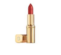 L'Oréal Paris Rouge à lèvres finition soyeuse et 12 heures d'humidité, 75% d'ingrédients nourrissants, Color Riche Satin Nude, 1980 Lambre, 4 g