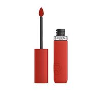L'Oréal Paris - Rouge à Lèvres Liquide - Couleur Intense & Fini Mat - Longue Tenue - Sans Transfert - À L'Acide Hyaluronique - Infaillible Matte Resistance - Teinte : 400 Spill The Tea