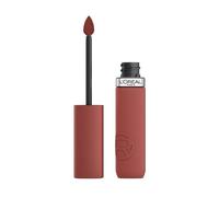 L'Oréal Paris Rouge à lèvres liquide, couleur intense, formule mate longue tenue avec acide hyaluronique, résistant aux transferts et aux taches, résistance mate infaillible - Teinte : 150 Lazy Sunday
