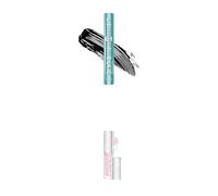 L'Oréal Paris Routine Regard Parfait Complète, Plump Ambition Lip Oil Cristal Clear 5ml + Mascara Telescopic Extensionist Waterproof Noir 9.9ml, Acide Hyaluronique + Fibres Allongeantes