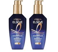 L'Oréal Paris - Sérum Capillaire de Nuit pour Cheveux Secs - Nutrition & Sans Transfert - Huile précieuse de Camélia - Elseve Huile Extraordinaire - 100ml