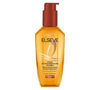 L'Oréal Paris - Sérum Disciplinant Transformateur - Soin Sans Rinçage - Nutrition Profonde - Enrichi en Huile de Jojoba - Pour Cheveux Bouclés Très Secs - Elseve Huile Extraordinaire -100 ml