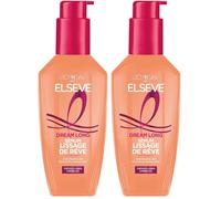 L'Oréal Paris - Sérum Lissage de Rêve - Protecteur de Chaleur 230° et Anti-Frisottis 24h - Enrichi en Kératine Végétale et Beurre de Cacao - Tous Types de Cheveux - Elseve Dream Long - 100 ml