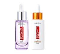 L'Oréal Paris - Coffret Routine Éclat & Hydratation - Revitalift Clinical Sérum Teint Lumineux à la Vitamine C + Revitalift Filler Sérum Anti-Rides à l'Acide Hyaluronique - 2x30ml