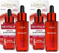 L'Oréal Paris - Sérum Visage Anti-Âge Action Rapide - Soin Anti-Rides, Extra-Fermeté & Tonifiant - Enrichi à l'Adénosine & en Fibrelastyl - Tous Types de Peaux - Revitalift - 30 mL (Lot de 2)