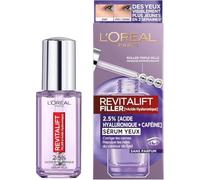 L'OREAL PARIS - Sérum Yeux Lissant Anti-Rides, Hydratation Intense à l’Acide Hyaluronique (200 mL) L'unité
