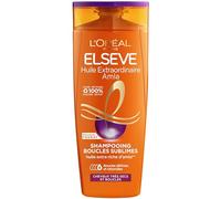 L'Oréal Paris - Shampooing Amla pour Cheveux Bouclés et Très Secs - Boucles Nourries - Huile d'Amla - Elseve Huile Extraordinaire - 300 ml