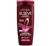 L'Oréal Paris - Shampooing Booster de Force pour Cheveux Affaiblis - Longueurs Renforcées, Cuir Chevelu Moins Visible - Enrichi à l'Aminexil + Caféine + Arginine - Elseve Full Resist - 300 ml