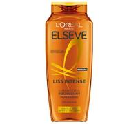 L'Oréal Paris - Shampooing Disciplinant - Cheveux Secs & Difficile à Lisser - Anti-Frisottis 72h - Huile d'Argan - Elseve Liss Intense