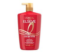 L'Oréal Paris - Shampooing Soin Protection Couleur - Protection Couleur Jusqu'à 10 Semaines - Pour Tous Types de Cheveux Colorés ou Méchés - Enrichi en Pivoine et Filtre UV - Elseve Color-Vive - 1L