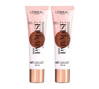 L'Oreal Paris Skin Paradise Tinted Water Moisturiser Spf 20 30ml - 03 Deep x2