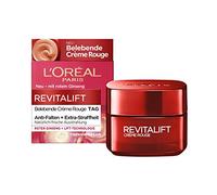 L'Oréal Paris REVITALIFT Soin Rouge Défatigant Jour au Ginseng Rouge - 50 ml