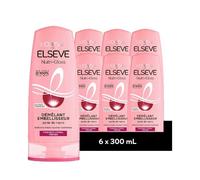 L'Oréal Paris - Soin Démêlant pour Ternes - Embellisseur - Perle de Nacre - Elseve Nutri-Gloss - 300ml - LOT DE 6