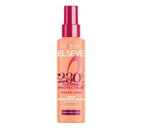 L'Oréal Paris - Spray Cheveux Thermo-Protecteur 230° - Soin Sans Rinçage - Anti-Frisottis - Enrichi en Vitamines et Huile de Ricin - Elseve Dream Long - 150 ml