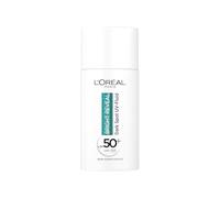 L'Oréal Paris UV Fluid SPF 50 - Protège contre les rayons du soleil, prévient les rides et les taches pigmentaires, avec vitamines C et E, Bright Reveal UV Fluide 50 ml