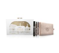 L'Oréal Paris Voyage Enchanté Coffret Cadeau Noël Mascara Volume et Longueur Telescopic Lift Noir + Eyeliner Infaillible Grip Liner Noir + Crayon Yeux Automatique + Trousse de Toilette