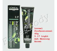 Loreal Professional INOA 60 ml - 5,17 cendres claires marron laiton