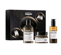 640ml L'Oréal Professionnel Paris Serie Expert Absolut Repair Molecular Coffret cadeau Trio (shampoing 300 ml + masque 250 ml + huile 90 ml)