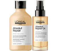 L'Oréal Professionnel Absolut Repair Oil and Shampoo Bundle